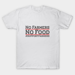 No Farmers No Food T-Shirt